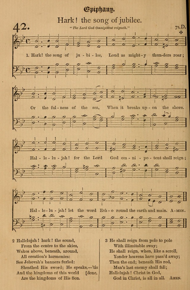 The Hymnal: with tunes old and new page 51