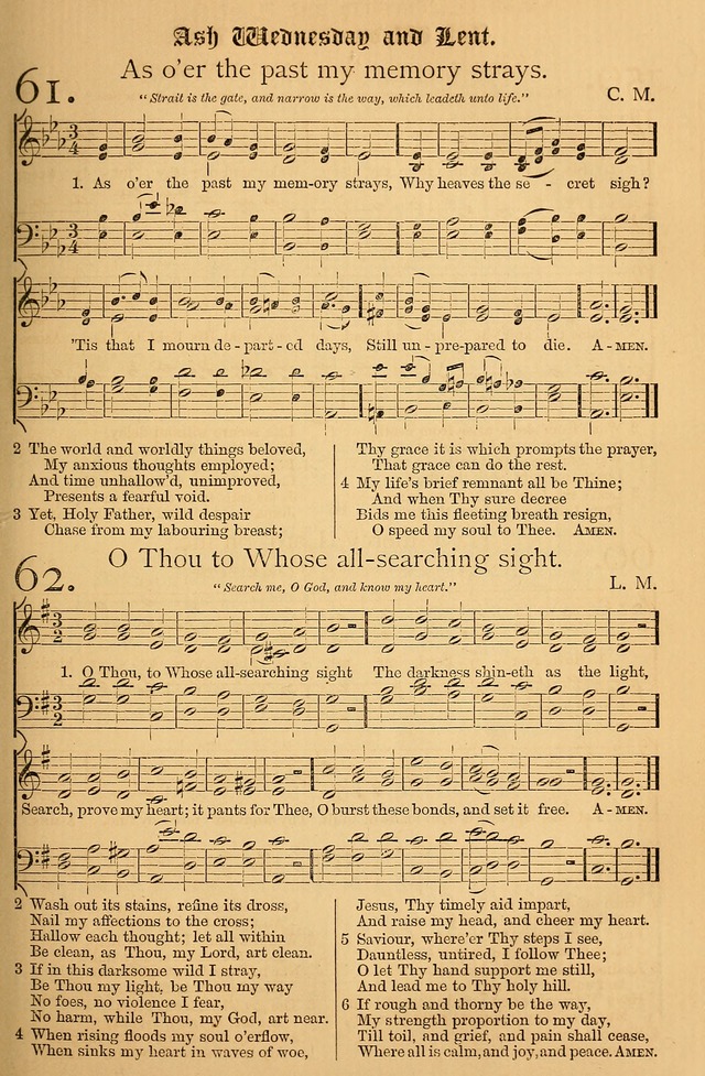 The Hymnal: with tunes old and new page 64