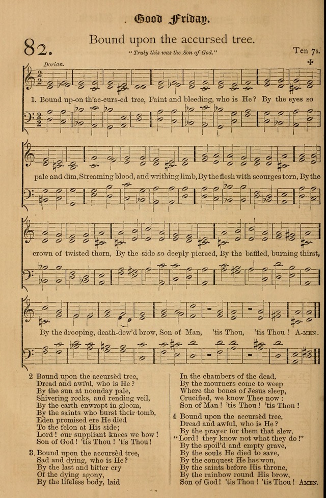 The Hymnal: with tunes old and new page 83