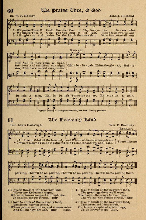 Hymns for Worship: for Use in the Sunday School, the Prayer Meeting and Home page 43