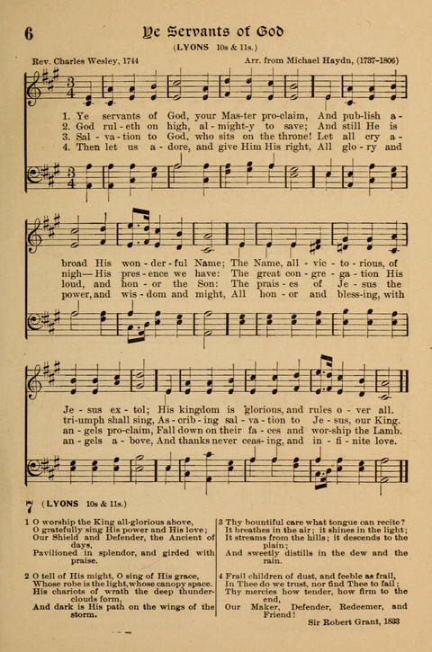 Hymns for Worship: for Use in the Sunday School, the Prayer Meeting and Home page 5