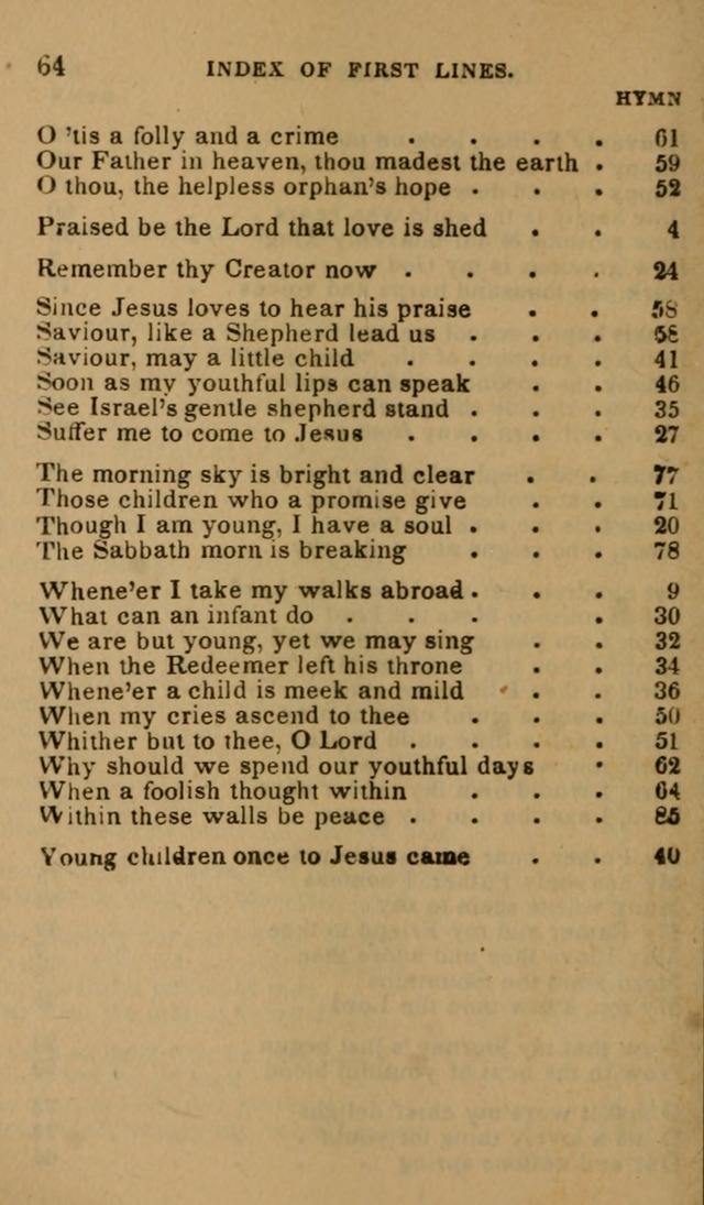 Hymns for Young Children  page 67