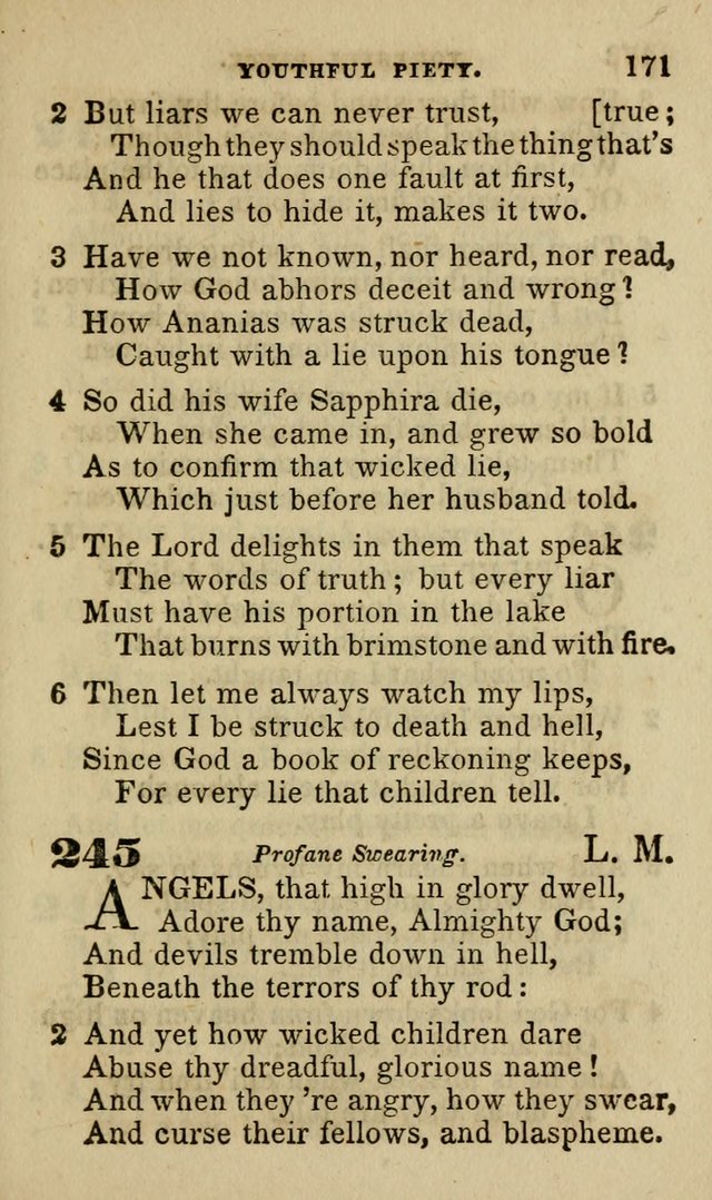 Hymns for Youth, Suitable to be Used in Sabbath and Parochial Schools page 182