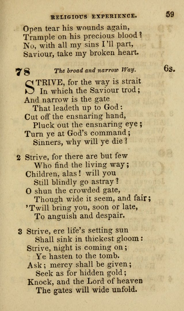 Hymns for Youth, Suitable to be Used in Sabbath and Parochial Schools page 70