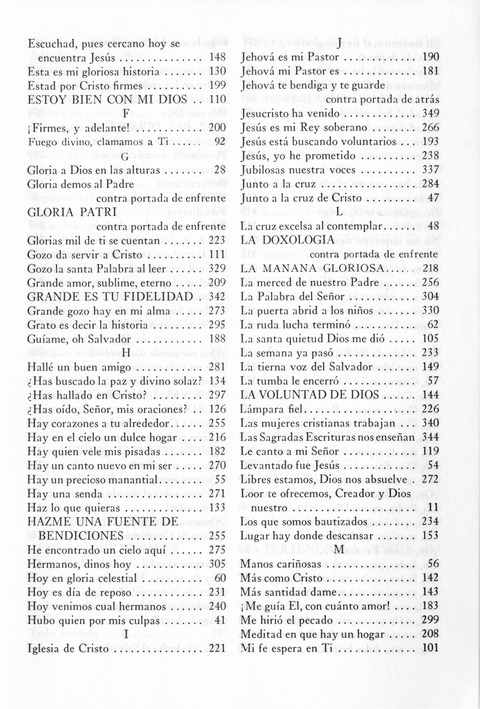 Himnos de la Vida Cristiana page 370