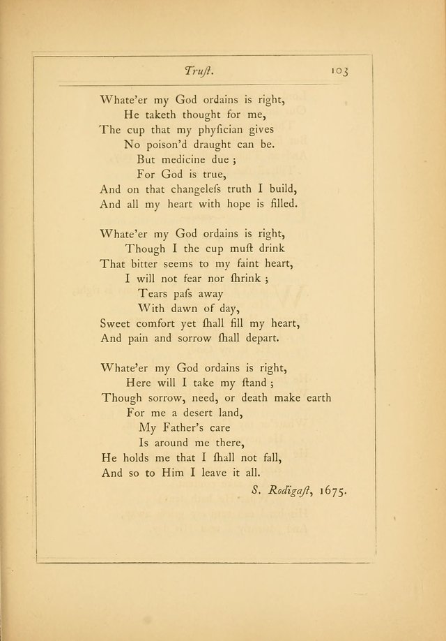 Hymns of the Ages: being selections from Wither, Cranshaw, Southwell, Habington, and other sources (2nd series) page 103