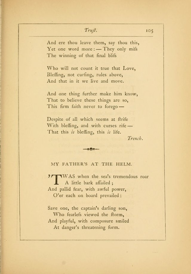 Hymns of the Ages: being selections from Wither, Cranshaw, Southwell, Habington, and other sources (2nd series) page 105