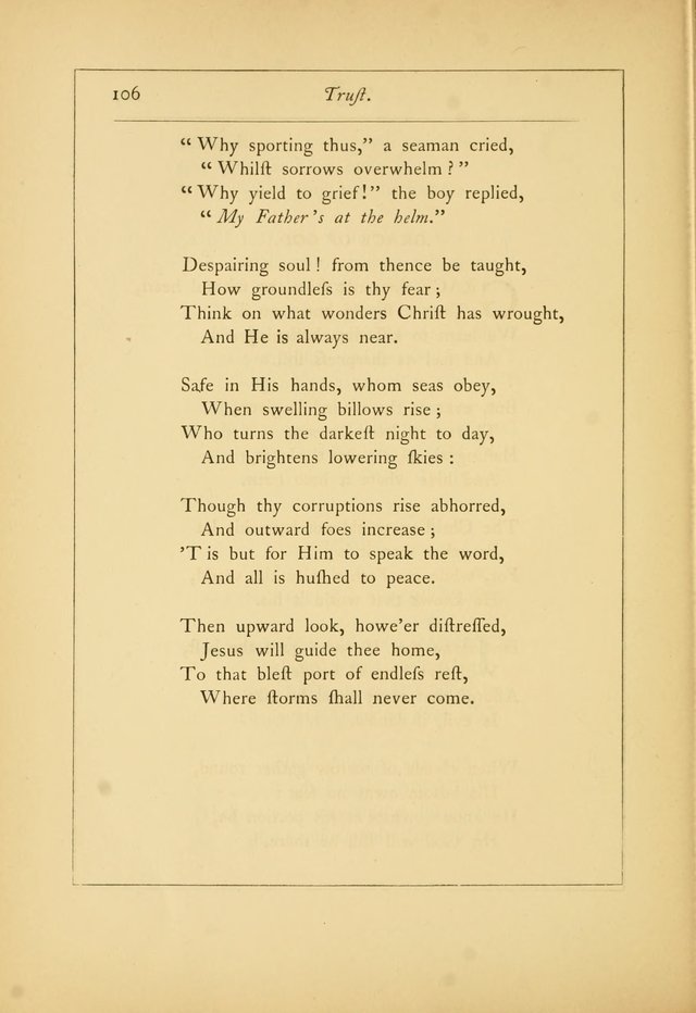 Hymns of the Ages: being selections from Wither, Cranshaw, Southwell, Habington, and other sources (2nd series) page 106