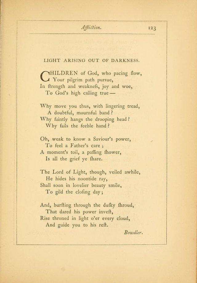 Hymns of the Ages: being selections from Wither, Cranshaw, Southwell, Habington, and other sources (2nd series) page 123