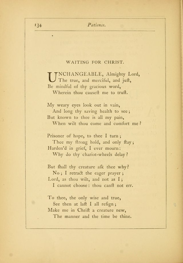 Hymns of the Ages: being selections from Wither, Cranshaw, Southwell, Habington, and other sources (2nd series) page 134