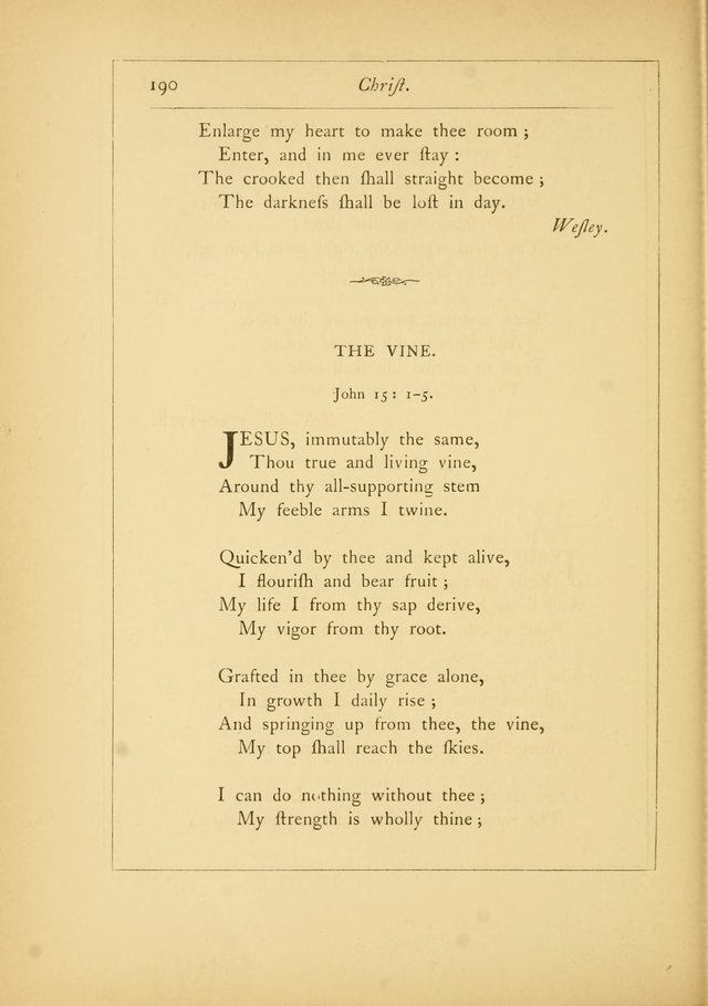 Hymns of the Ages: being selections from Wither, Cranshaw, Southwell, Habington, and other sources (2nd series) page 190