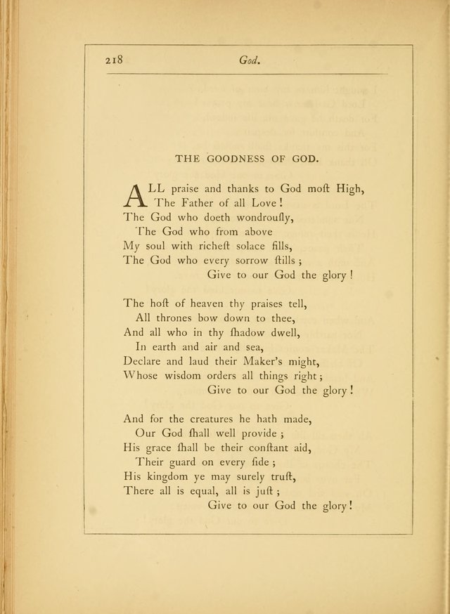 Hymns of the Ages: being selections from Wither, Cranshaw, Southwell, Habington, and other sources (2nd series) page 218