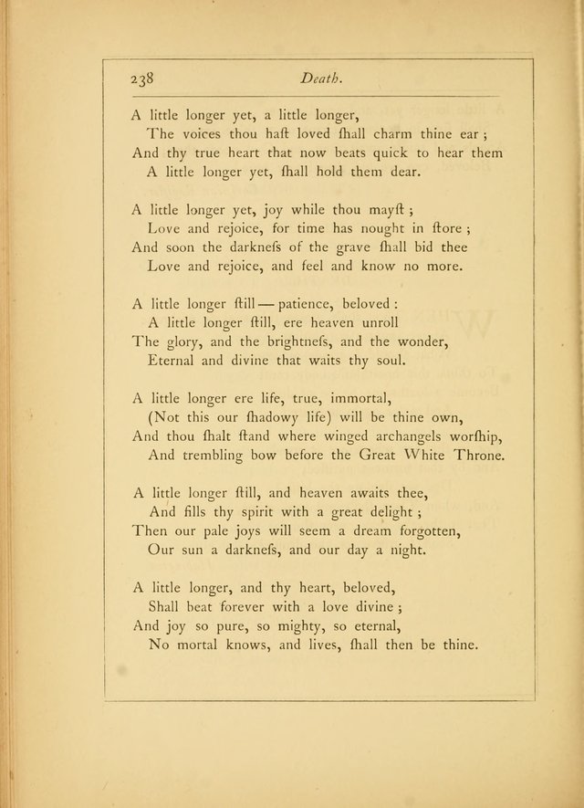 Hymns of the Ages: being selections from Wither, Cranshaw, Southwell, Habington, and other sources (2nd series) page 238