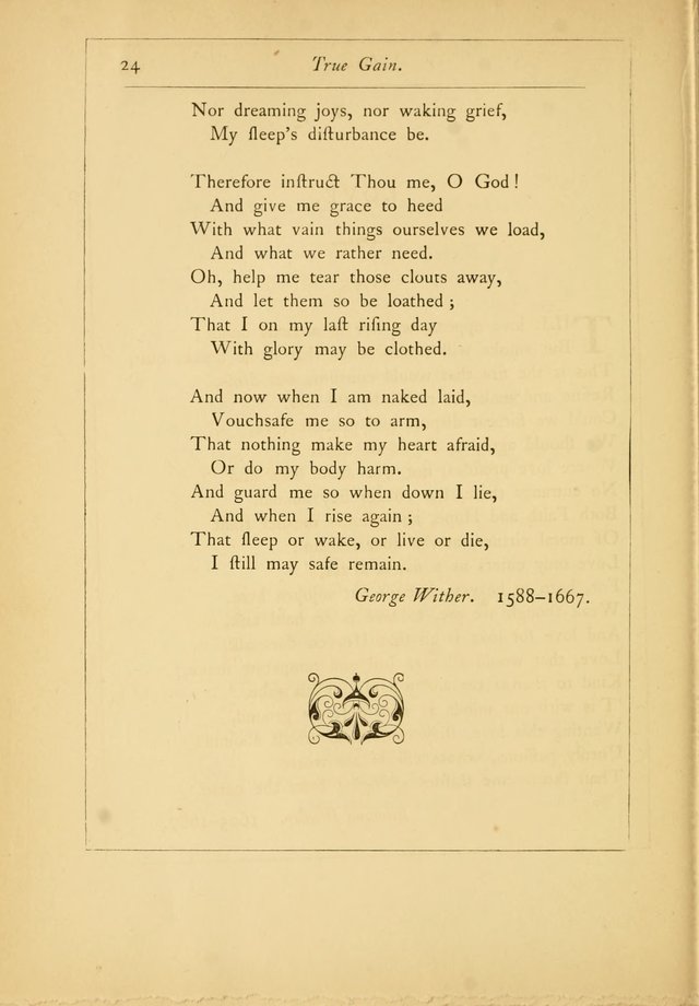 Hymns of the Ages: being selections from Wither, Cranshaw, Southwell, Habington, and other sources (2nd series) page 24