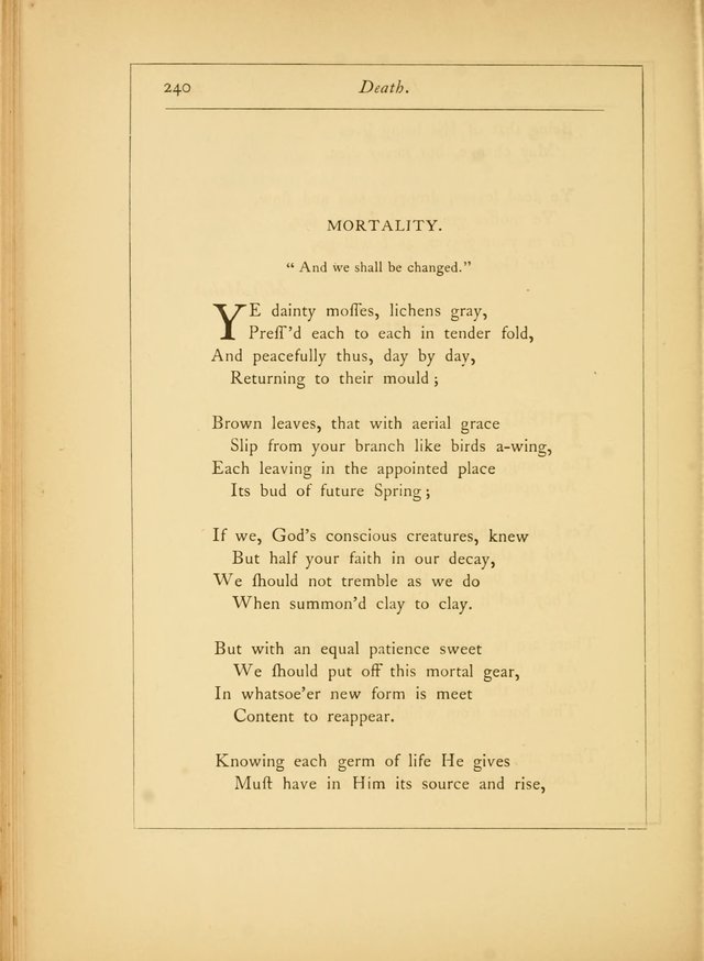 Hymns of the Ages: being selections from Wither, Cranshaw, Southwell, Habington, and other sources (2nd series) page 240