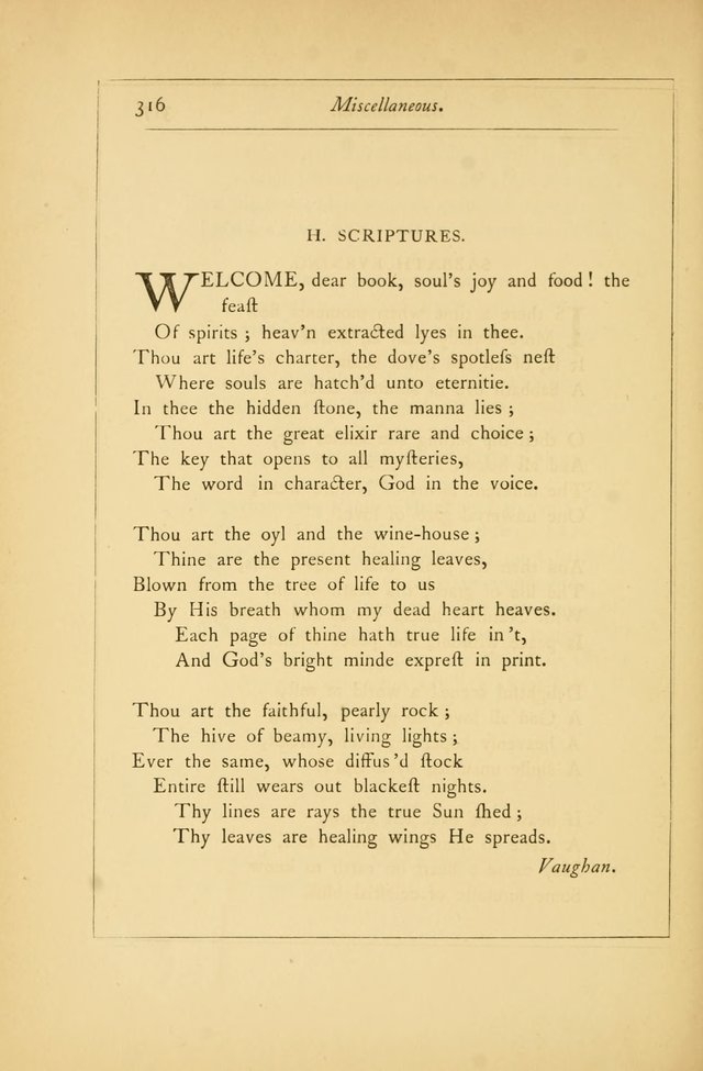 Hymns of the Ages: being selections from Wither, Cranshaw, Southwell, Habington, and other sources (2nd series) page 316