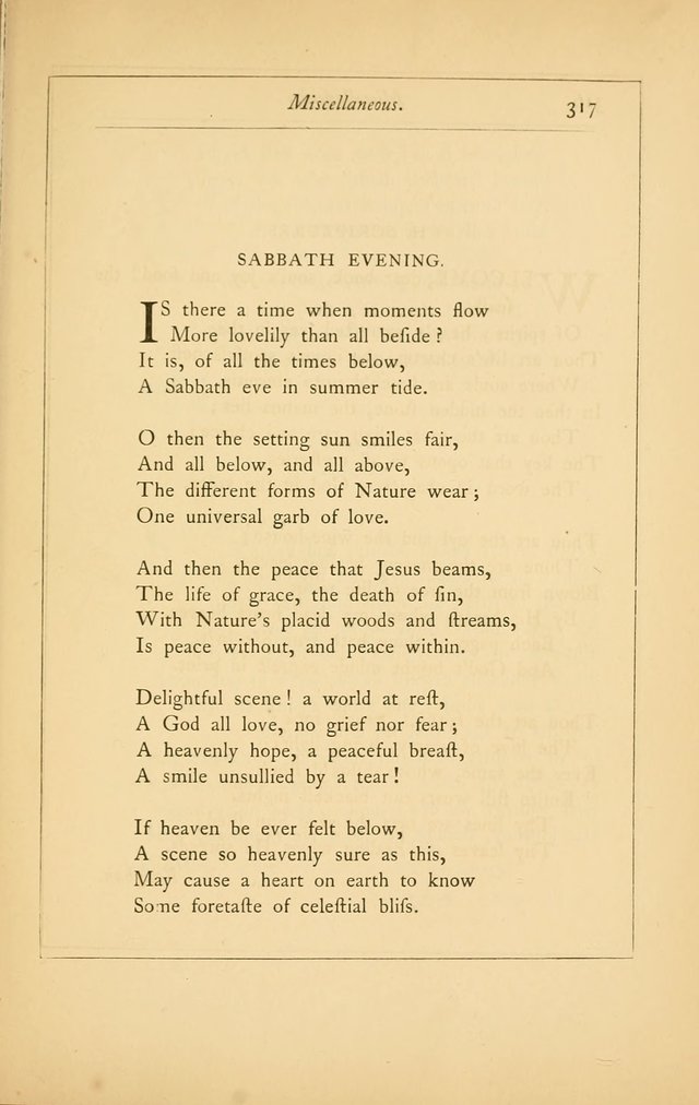 Hymns of the Ages: being selections from Wither, Cranshaw, Southwell, Habington, and other sources (2nd series) page 317