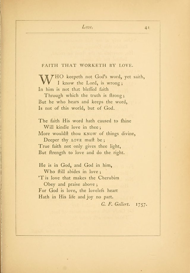 Hymns of the Ages: being selections from Wither, Cranshaw, Southwell, Habington, and other sources (2nd series) page 41