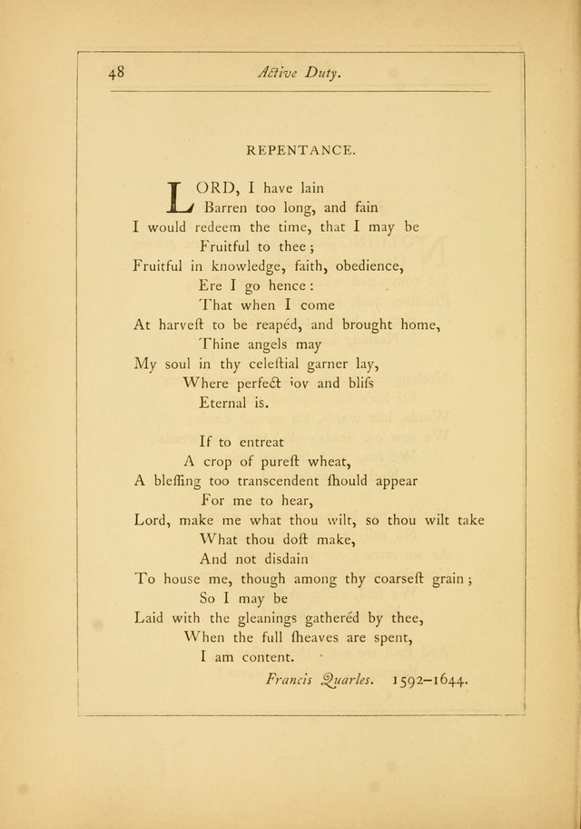 Hymns of the Ages: being selections from Wither, Cranshaw, Southwell, Habington, and other sources (2nd series) page 48