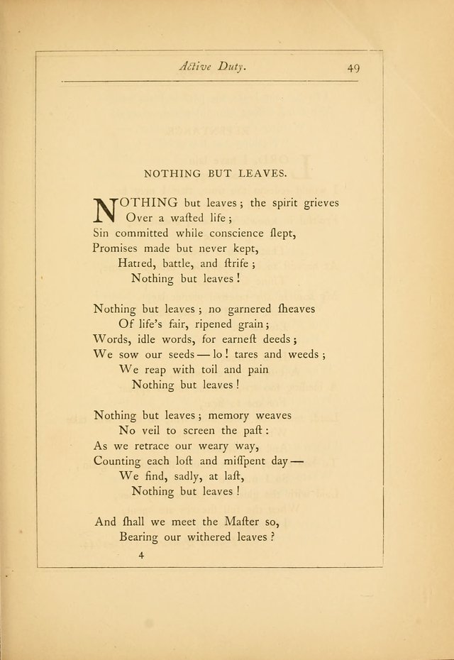 Hymns of the Ages: being selections from Wither, Cranshaw, Southwell, Habington, and other sources (2nd series) page 49