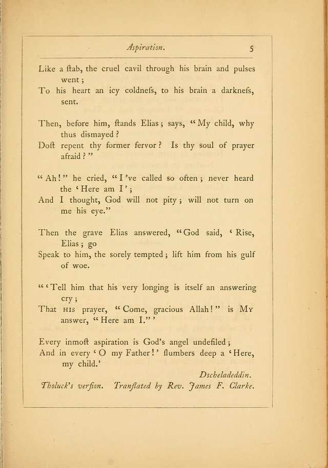 Hymns of the Ages: being selections from Wither, Cranshaw, Southwell, Habington, and other sources (2nd series) page 5