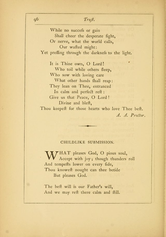 Hymns of the Ages: being selections from Wither, Cranshaw, Southwell, Habington, and other sources (2nd series) page 96