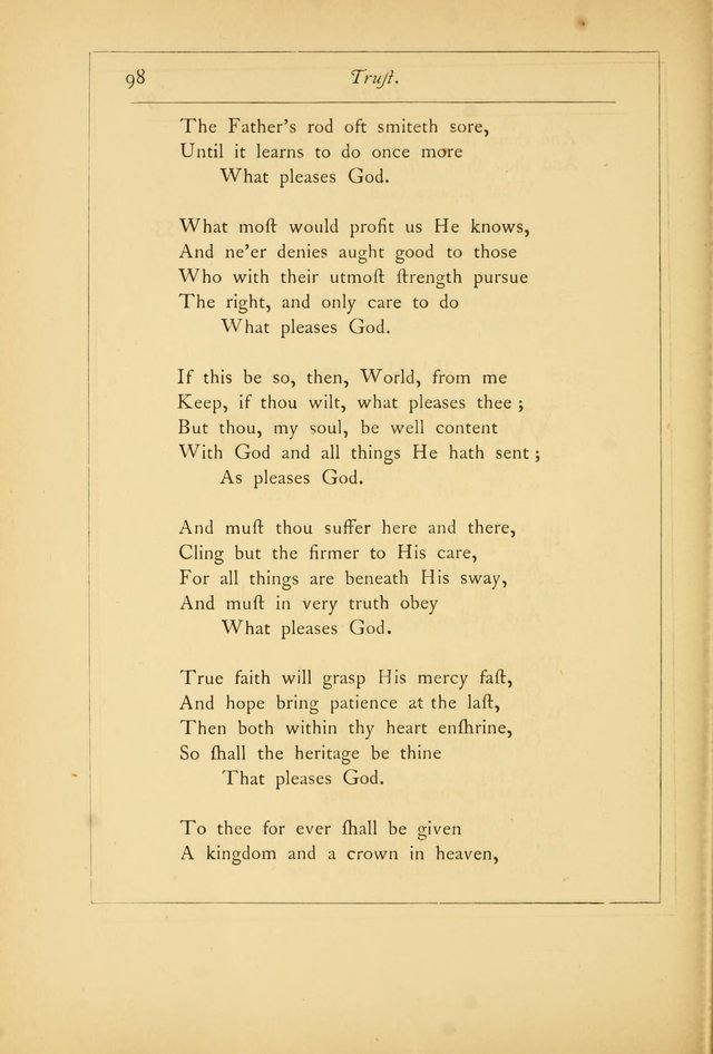 Hymns of the Ages: being selections from Wither, Cranshaw, Southwell, Habington, and other sources (2nd series) page 98