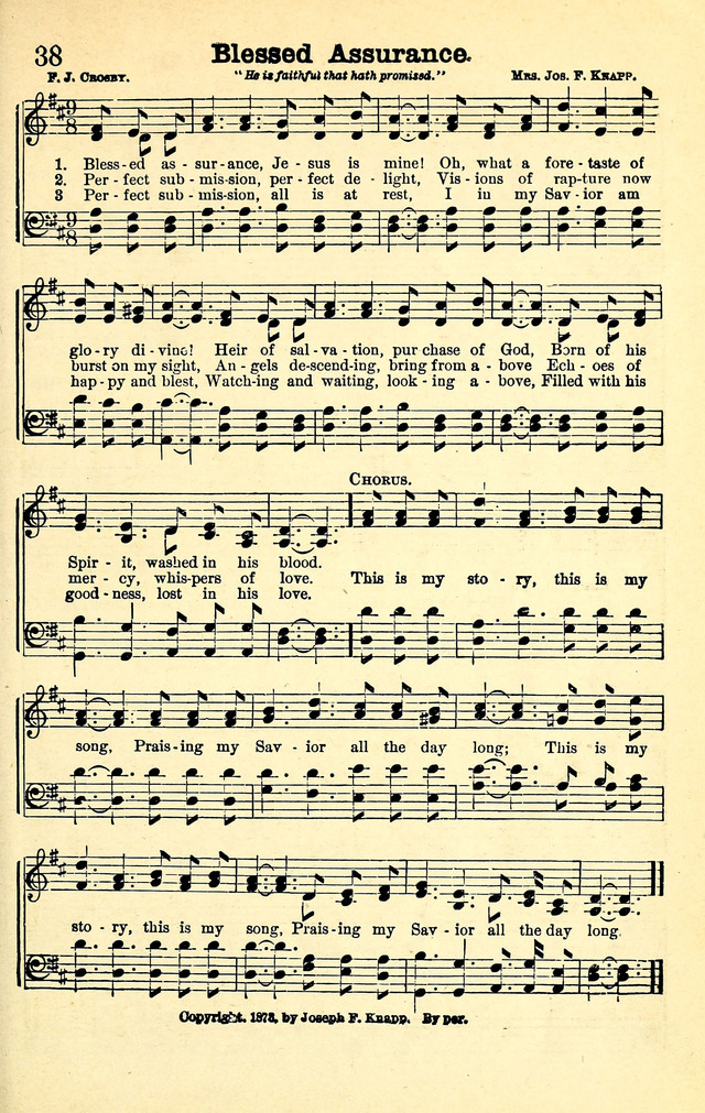 Hymns of the Comforter page 38