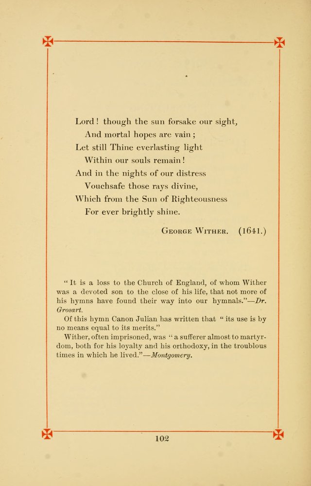 Hymns of the Christian Centuries page 102