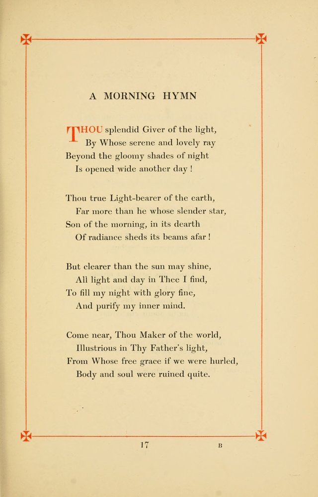 Hymns of the Christian Centuries page 17