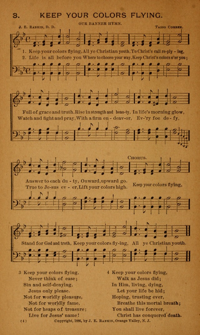 Y.P.S.C.E. Hymns of Christian Endeavor page 4