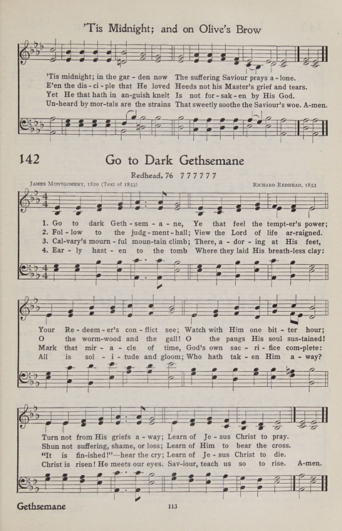 Hymns of the Christian Life page 111