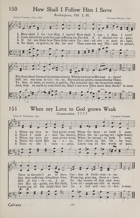 Hymns of the Christian Life page 117