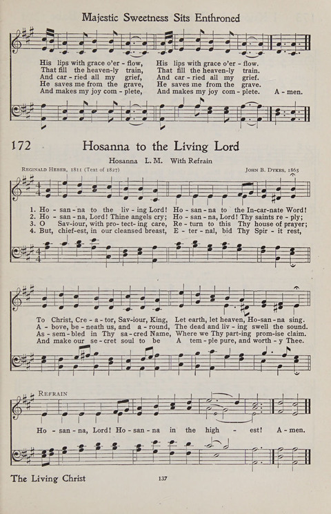 Hymns of the Christian Life page 135