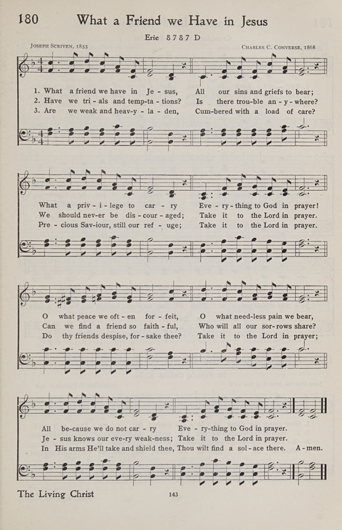 Hymns of the Christian Life page 141