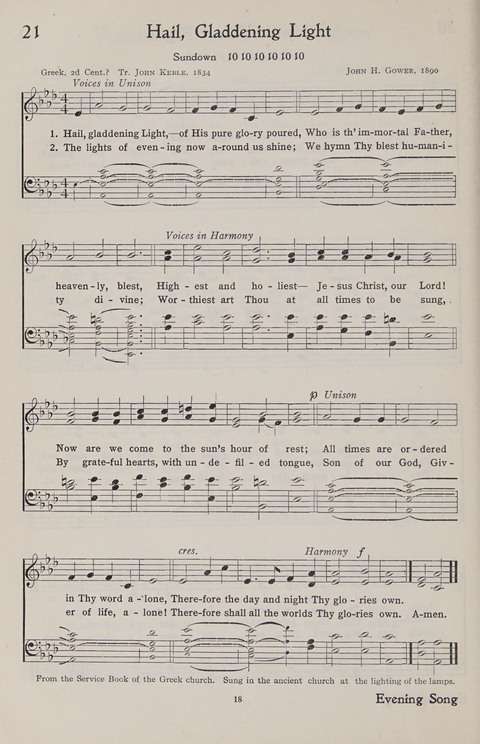 Hymns of the Christian Life page 18