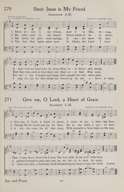 Hymns of the Christian Life page 207