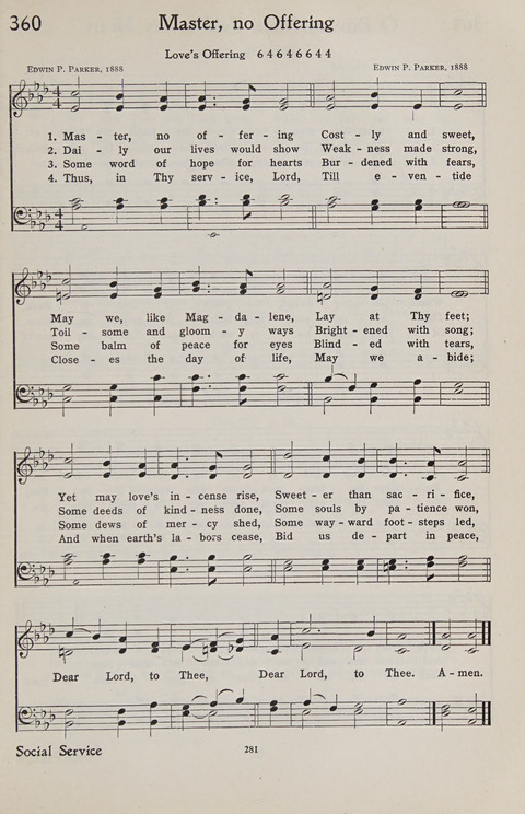 Hymns of the Christian Life page 277