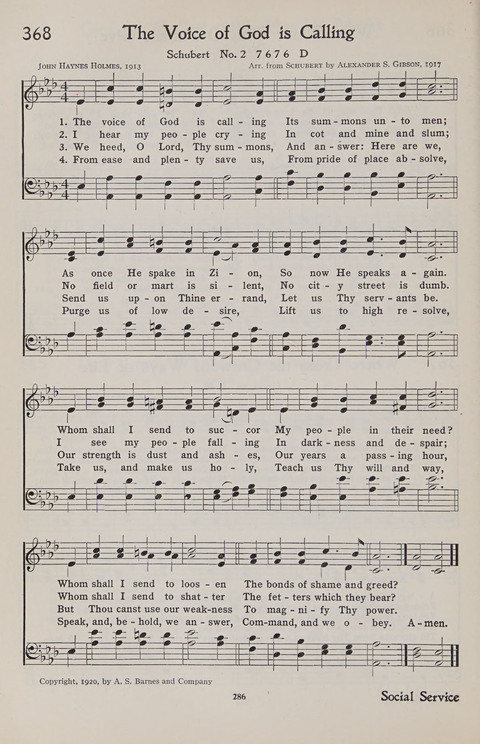 Hymns of the Christian Life page 282