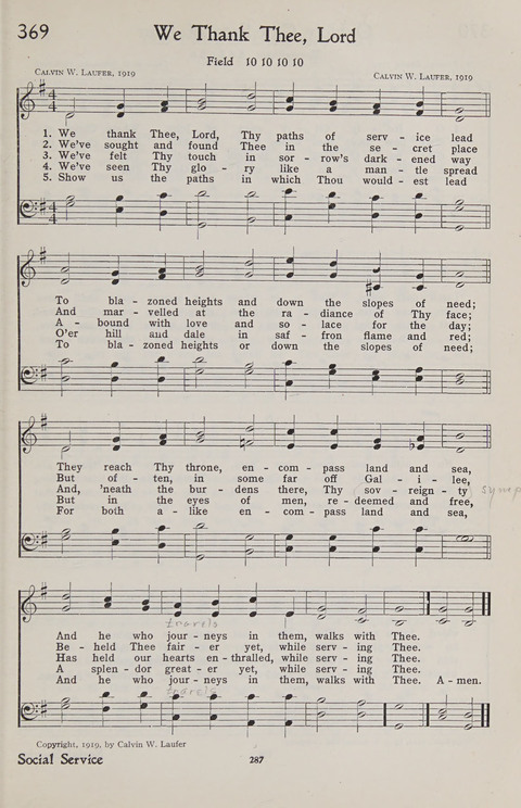 Hymns of the Christian Life page 283