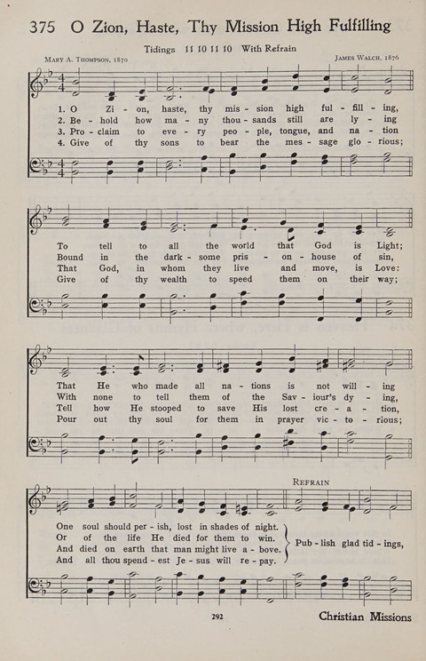 Hymns of the Christian Life page 288