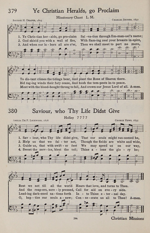 Hymns of the Christian Life page 292