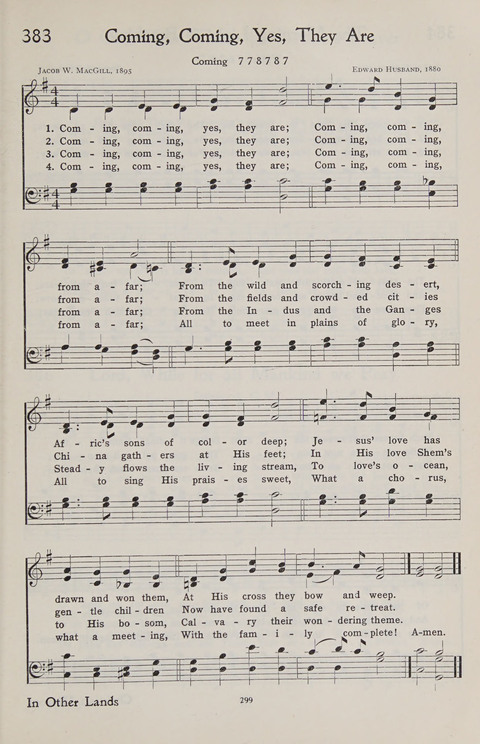 Hymns of the Christian Life page 295