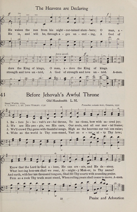 Hymns of the Christian Life page 31