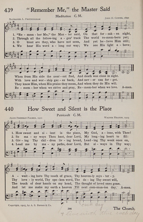 Hymns of the Christian Life page 340