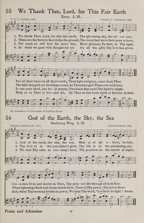 Hymns of the Christian Life page 45