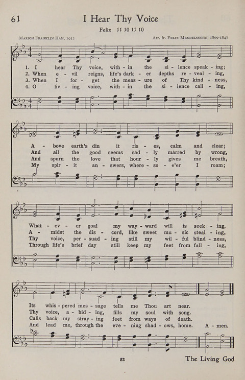 Hymns of the Christian Life page 50