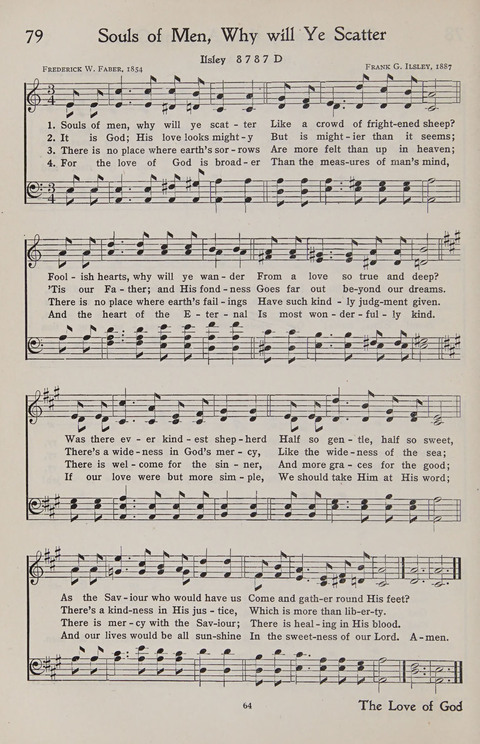 Hymns of the Christian Life page 62