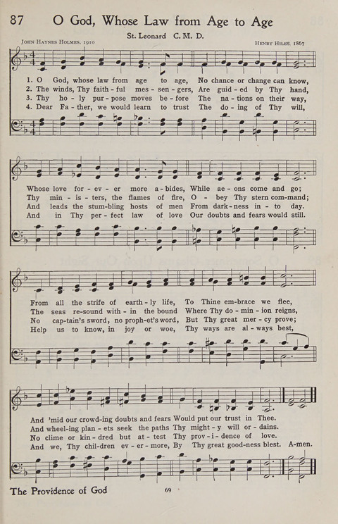 Hymns of the Christian Life page 67