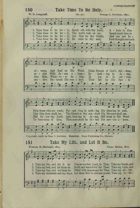 Hymns of the Christian Life page 108